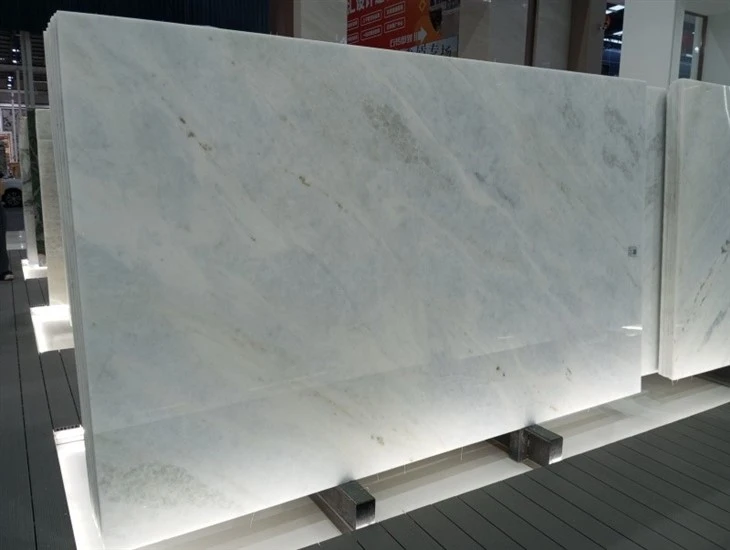 Fishbelly Blue Quartzite slab Commercial Luxe Appeal Line